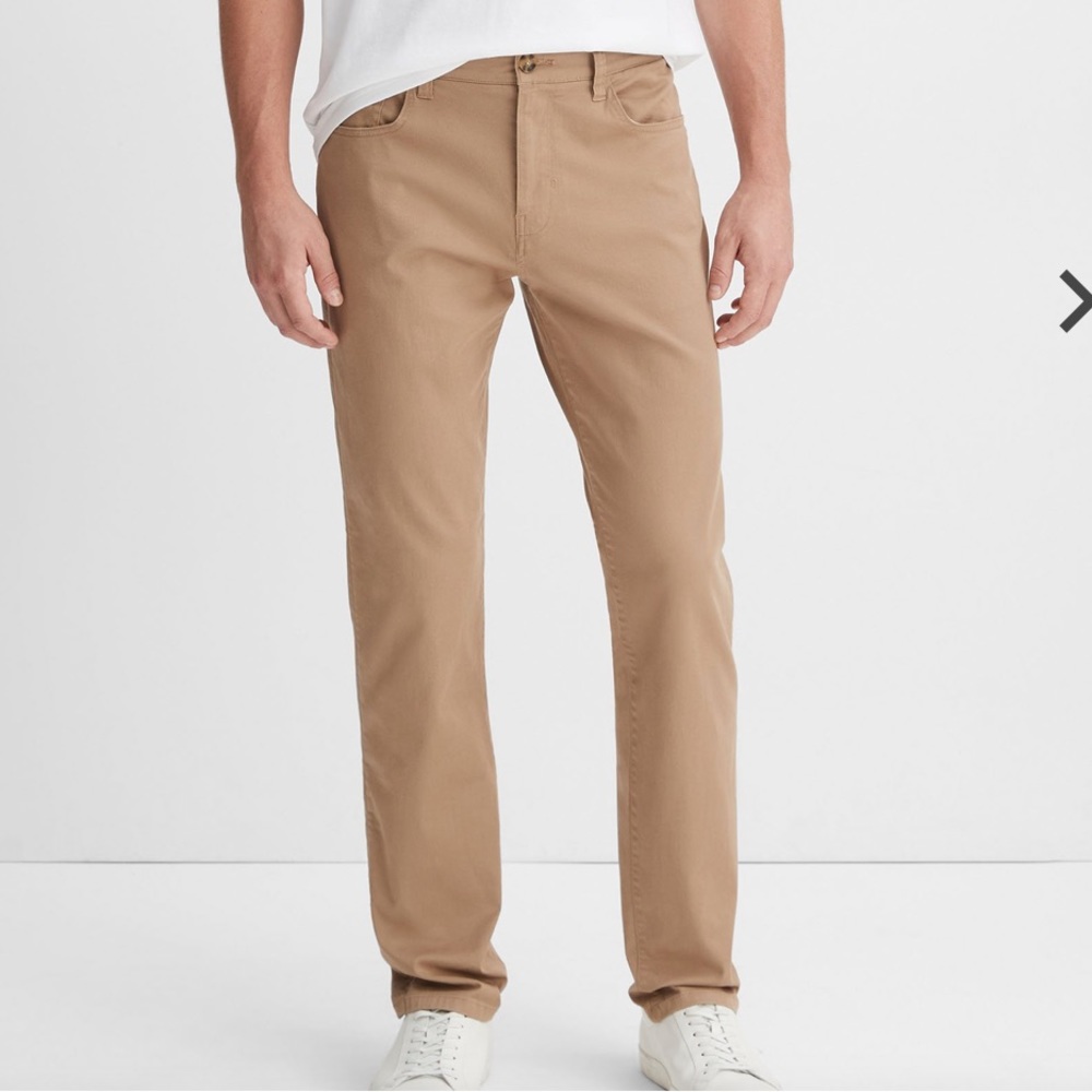 Vince Slim Straight Khakis Gem
